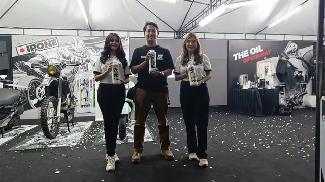 Tiga Varian Baru Pelumas Ipone Ikut Ramaikan IRON PIPE – Builders Motoshow 2025